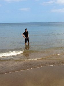 Toe dip in the North Sea